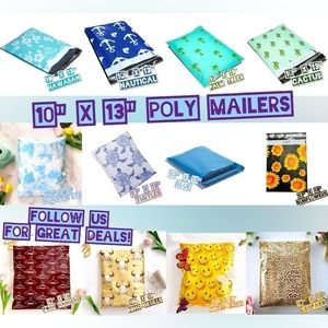 180 Mix 10x13 Poly Mailers (15 ea)